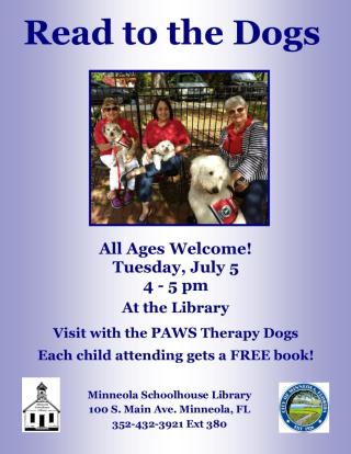 Paws Therapy Flyer