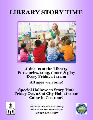 Story Time Flyer