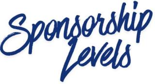 graphic which reads sponsorship levels