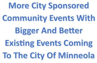 sponsored community events